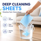 ✨ 4-in-1 Floor Care Sheets