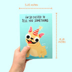 💨🐶 Hilarious Farting Dog Birthday Card | Interactive Sound & Motion Gag Gift 🎉
