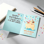 💨🐶 Hilarious Farting Dog Birthday Card | Interactive Sound & Motion Gag Gift 🎉