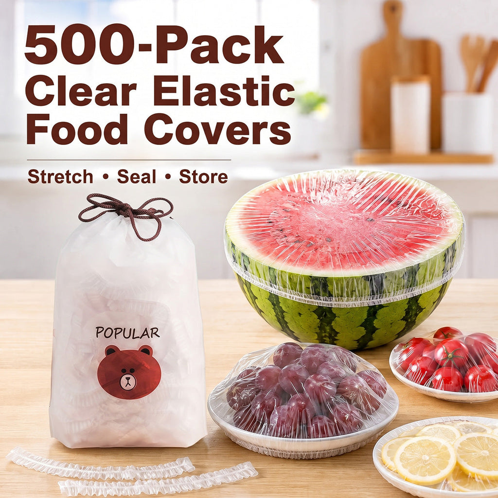 ⏳LAST DAY SALE 50% OFF!!🔥Disposable Stretch Food Covers for Bowls & Plates1