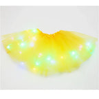 Final Clearance!🌟 Princess Glow LED Skirt | Soft, Safe & Stretchy for All-Day Play– Last Chance at This Price!