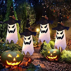 Glowing ghost witch hat halloween decorations outdoor hanging lighted decor