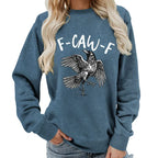 Humorous Crow Graphic T-Shirt – Say It With a Caw!