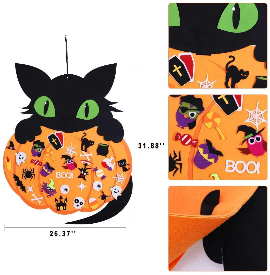 🎃 DIY Halloween Pumpkin Witch