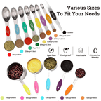 ⚡50K+ SOLD - Stainless Steel Magnetic Measuring Spoons Set
