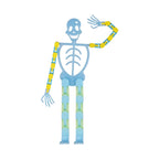✨Fluorescent Skeleton Man💀Halloween Decorative Transformable Skeleton Fidget Toy
