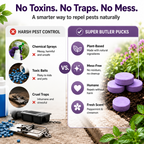 ✅ 10,000+ Happy Customers 🐭 All-Natural Peppermint & Cinnamon Pest & Rodent Repellent Pucks 🕷️🐍