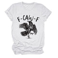 Humorous Crow Graphic T-Shirt – Say It With a Caw!