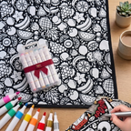 🎨✨DIY Coloring Blanket With Markers
