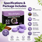 ✅ 10,000+ Happy Customers 🐭 All-Natural Peppermint & Cinnamon Pest & Rodent Repellent Pucks 🕷️🐍