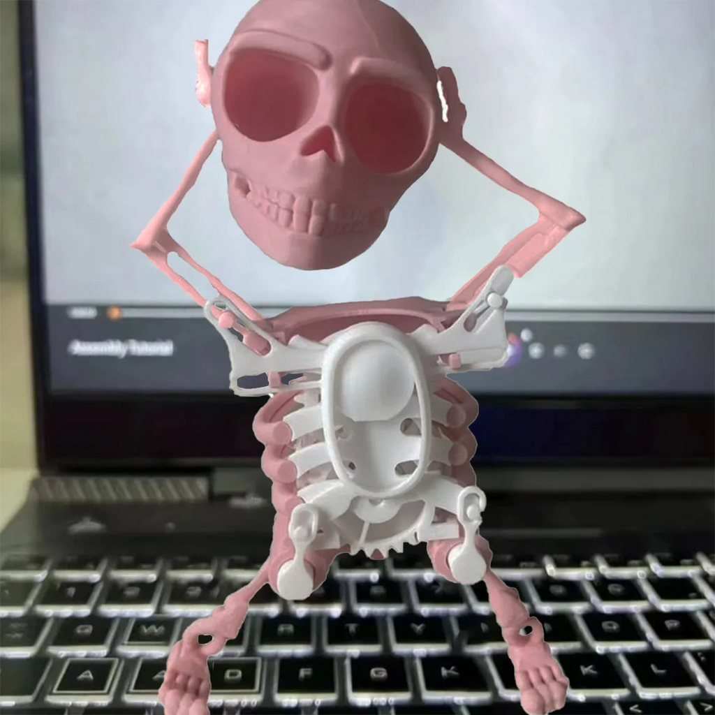 Dancing and Swinging 3D Skull Toy🎉
