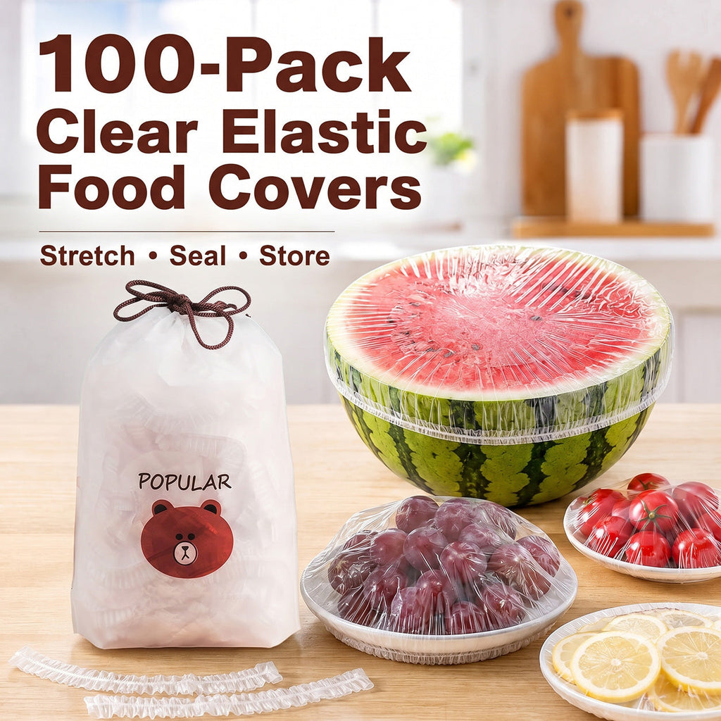 ⏳LAST DAY SALE 50% OFF!!🔥Disposable Stretch Food Covers for Bowls & Plates1