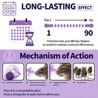 ✅ 10,000+ Happy Customers 🐭 All-Natural Peppermint & Cinnamon Pest & Rodent Repellent Pucks 🕷️🐍
