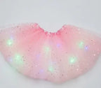 Final Clearance!🌟 Princess Glow LED Skirt | Soft, Safe & Stretchy for All-Day Play– Last Chance at This Price!
