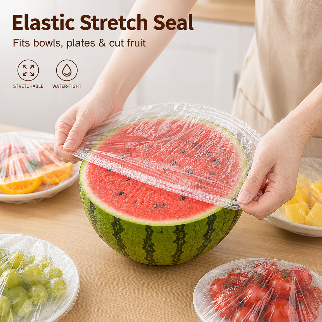 ⏳LAST DAY SALE 50% OFF!!🔥Disposable Stretch Food Covers for Bowls & Plates1