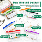 Travel Pill Organizer Set ✈️💊 | 7-Bag & 14-Bag Options for Pills, Vitamins & Supplements
