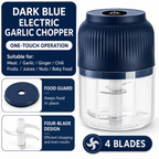🔥Limited Time Buy One Get One Free!🔋 Wireless Mini Food Chopper with USB Charging