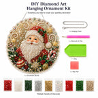🎄Christmas DIY Diamond Painting Hanging Ornament Kit💎