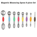 ⚡50K+ SOLD - Stainless Steel Magnetic Measuring Spoons Set