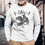 Humorous Crow Graphic T-Shirt – Say It With a Caw!