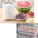 ⏳LAST DAY SALE 50% OFF!!🔥Disposable Stretch Food Covers for Bowls & Plates1