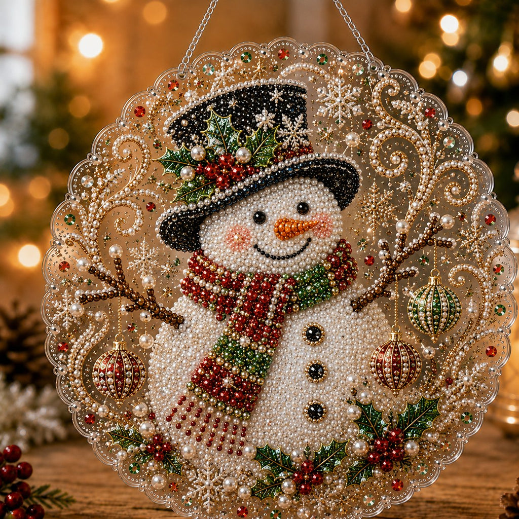 🎄Christmas DIY Diamond Painting Hanging Ornament Kit💎