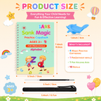 💥LAST DAY SALE 50%OFF📚MagicBook | Kids Practice Copybook Set (4Pcs/Set)