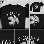 Humorous Crow Graphic T-Shirt – Say It With a Caw!